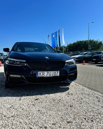 BMW Seria 5 cena 179000 przebieg: 45500, rok produkcji 2019 z Kraków małe 22